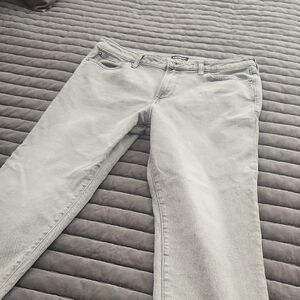 Express MensLight Gray Slim Jeans